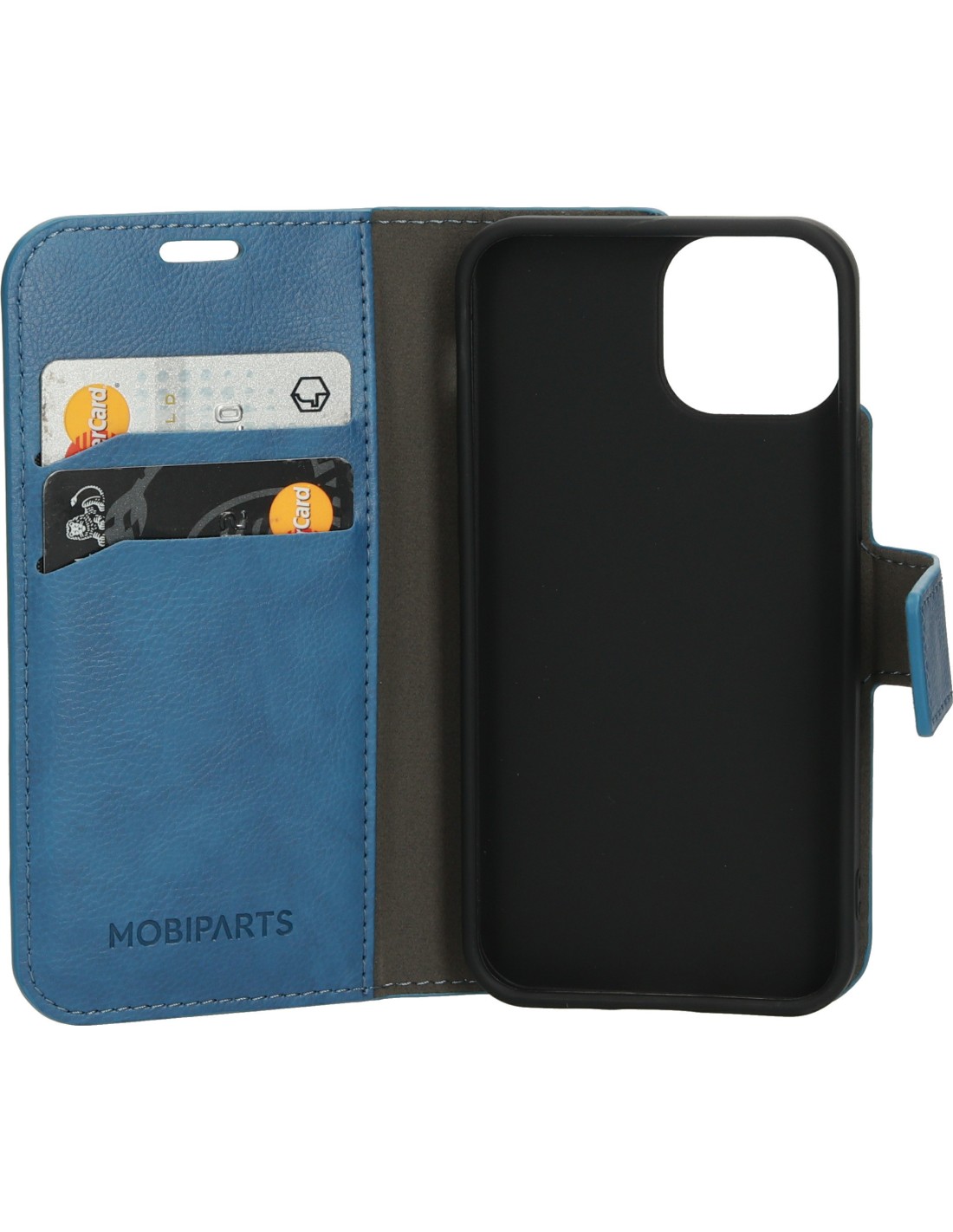Mobiparts Classic Wallet Case Apple iPhone 13 Mini Steel Blue