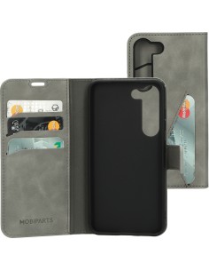 Mobiparts Classic Wallet Case Samsung Galaxy S23 (2023) Granite Grey