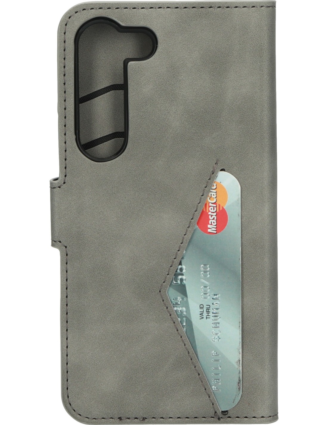 Mobiparts Classic Wallet Case Samsung Galaxy S23 (2023) Granite Grey