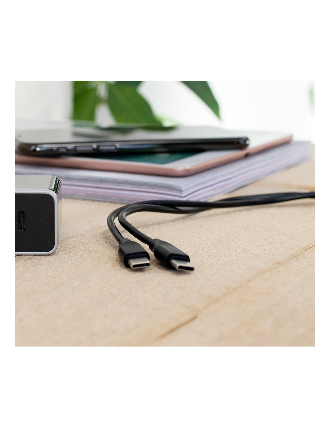 Mobiparts USB-C to USB-C Cable 3A 60W 50 cm Black