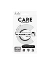 CARE by PanzerGlass Feature Case Transparent w. Black Kickstand & QI Samsung S25