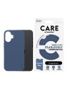 CARE by PanzerGlass Fashionable Case Blue w. MagSafe iPhone 16