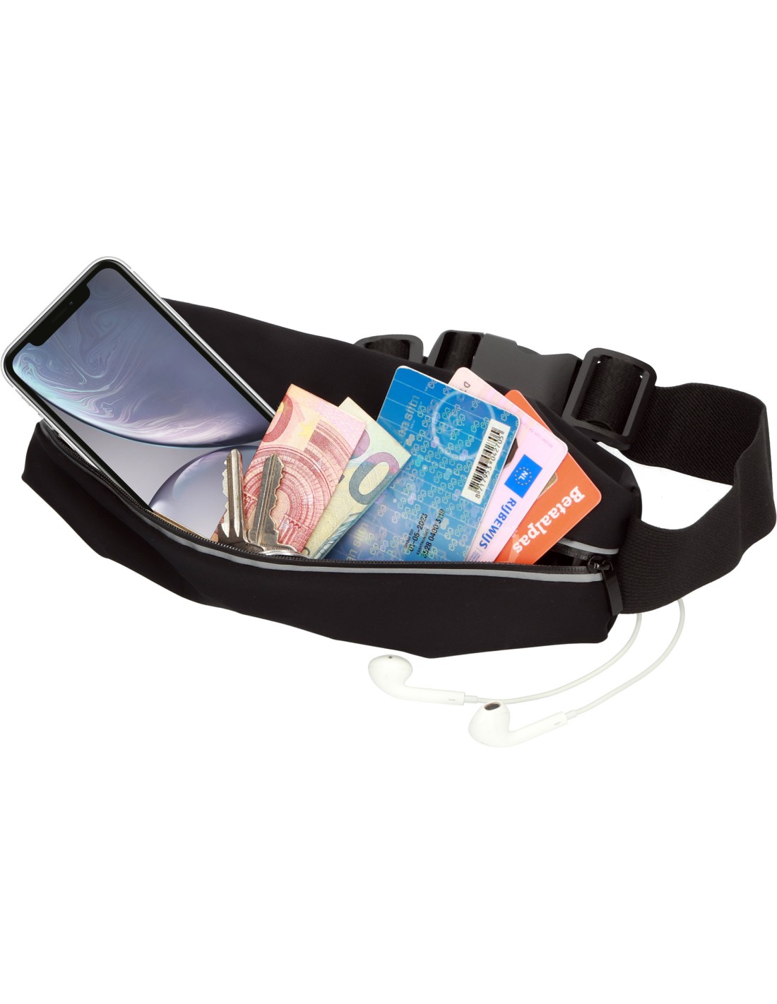 Mobiparts Comfort Fit Sport Belt Apple iPhone XR Black