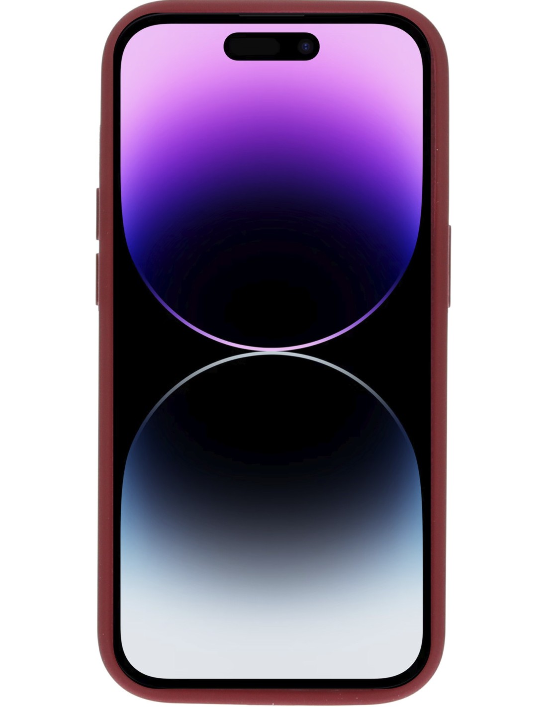 Mobiparts Silicone Cover Apple iPhone 14 Pro Plum Red