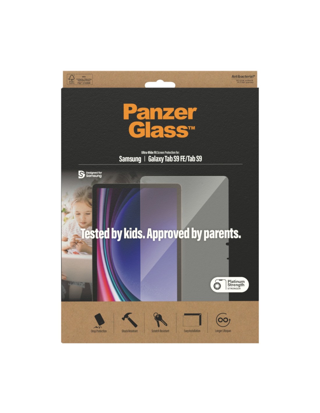 PanzerGlass Samsung Galaxy Tab S9 FE Tab S9 UWF