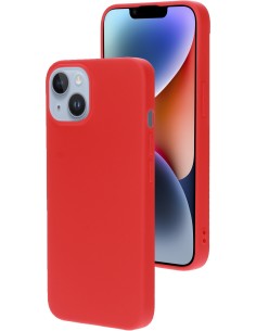Mobiparts Silicone Cover Apple iPhone 14 Scarlet Red