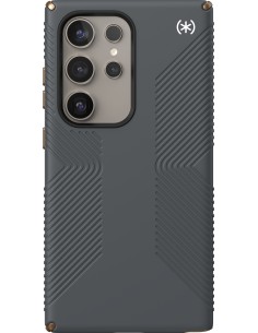 Speck Presidio2 Grip Samsung Galaxy S24 Ultra Charcoal Grey - with Microban 2