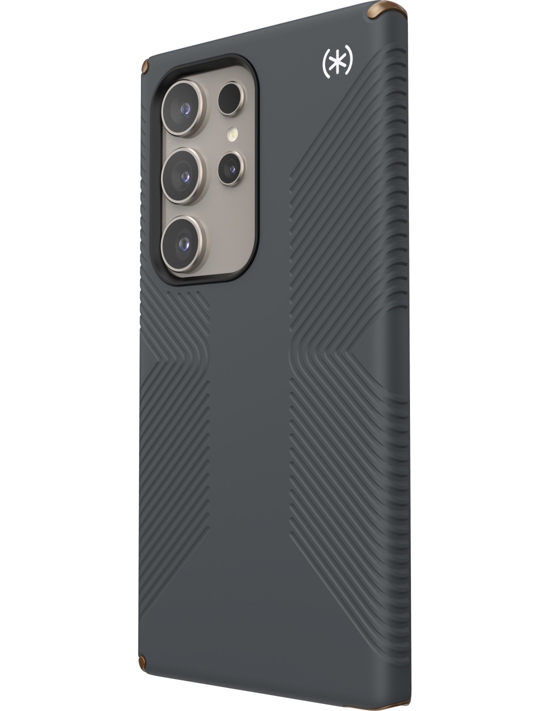 Speck Presidio2 Grip Samsung Galaxy S24 Ultra Charcoal Grey - with Microban