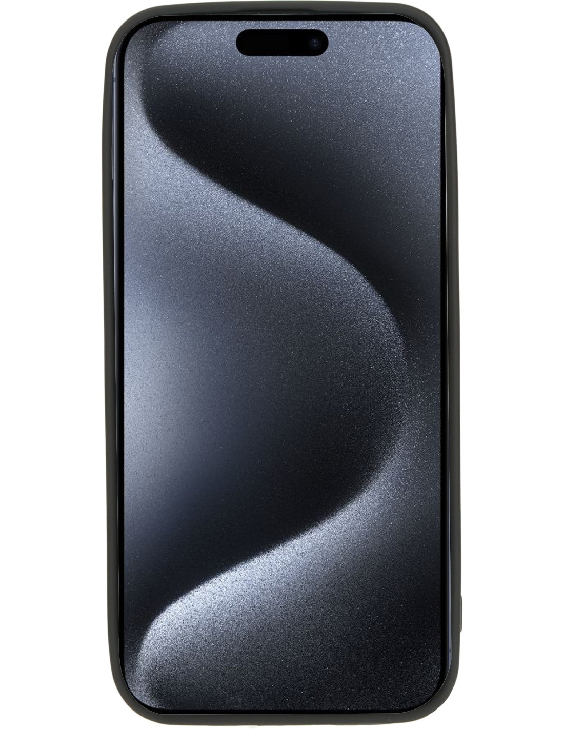 Mobiparts Classic TPU Case with Cardholder Apple iPhone 15 Pro Max Matt Black