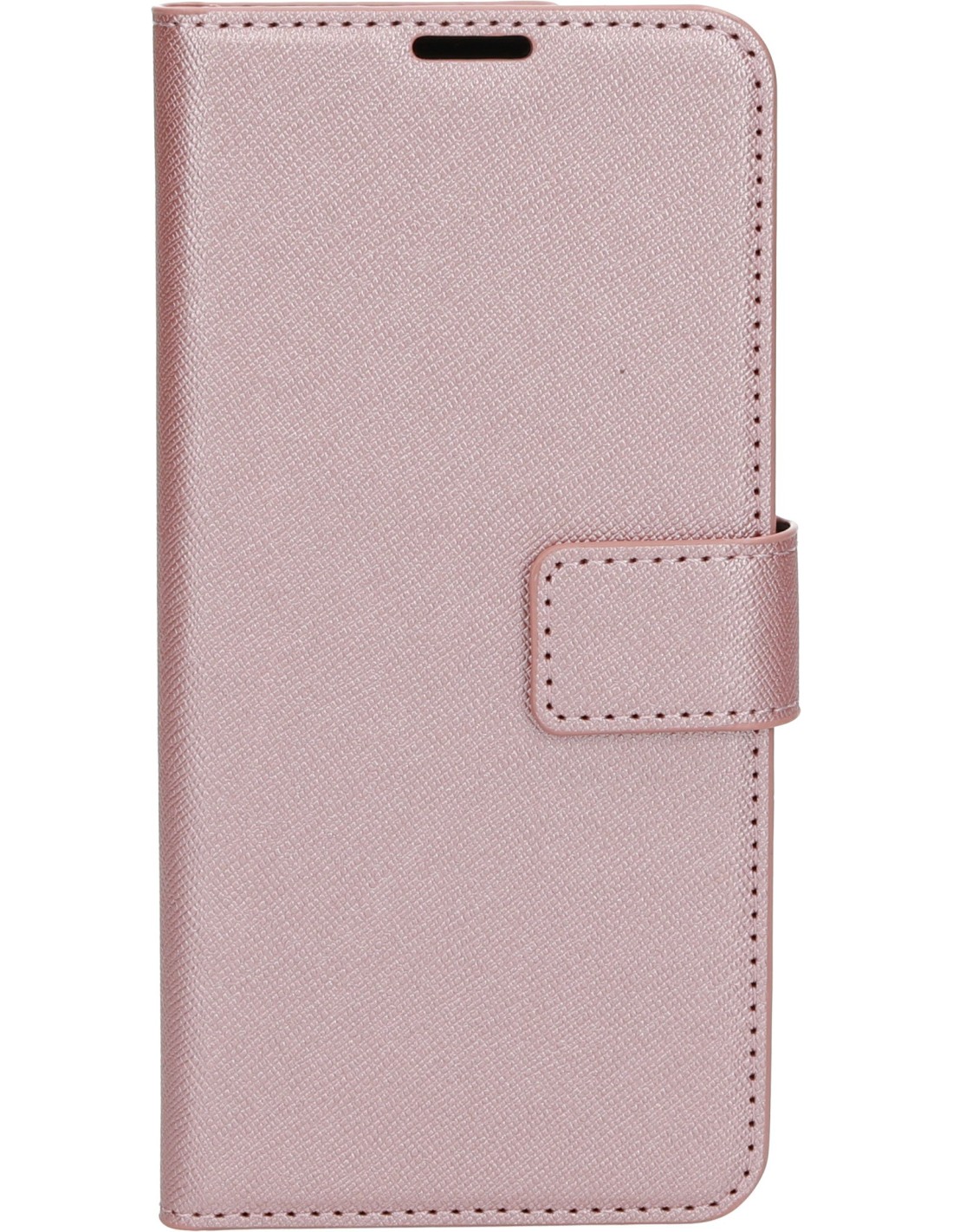 Mobiparts Saffiano Wallet Case Samsung Galaxy S21 Pink