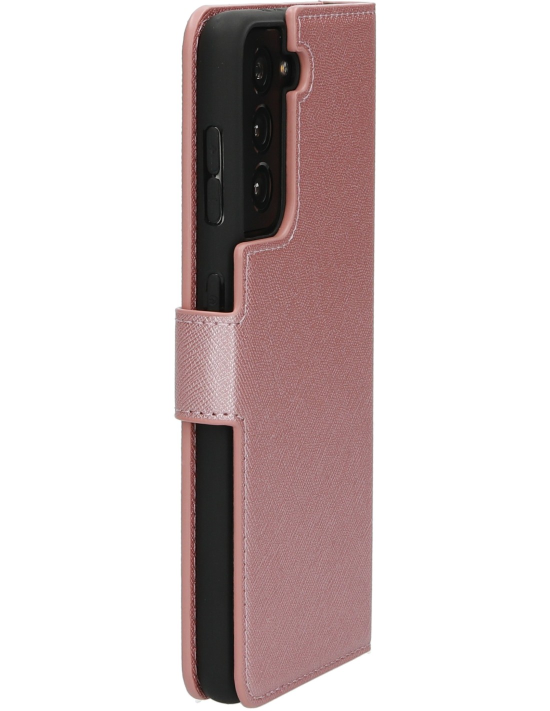 Mobiparts Saffiano Wallet Case Samsung Galaxy S21 Pink
