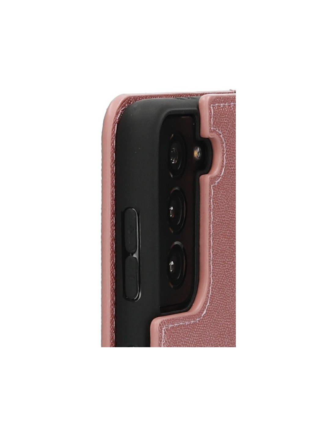 Mobiparts Saffiano Wallet Case Samsung Galaxy S21 Pink