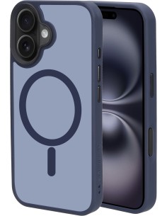 Mobiparts Hardcover Apple iPhone 16 Satin Blue (Magsafe Compatible)