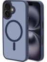 Mobiparts Hardcover Apple iPhone 16 Satin Blue (Magsafe Compatible)