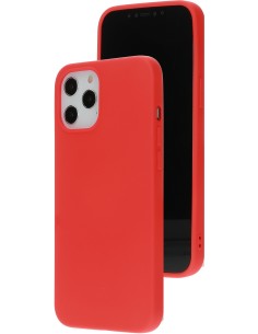 Mobiparts Silicone Cover Apple iPhone 12 Pro Max Scarlet Red