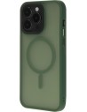 Mobiparts Hardcover Apple iPhone 15 Pro Max Satin Green (Magsafe Compatible)