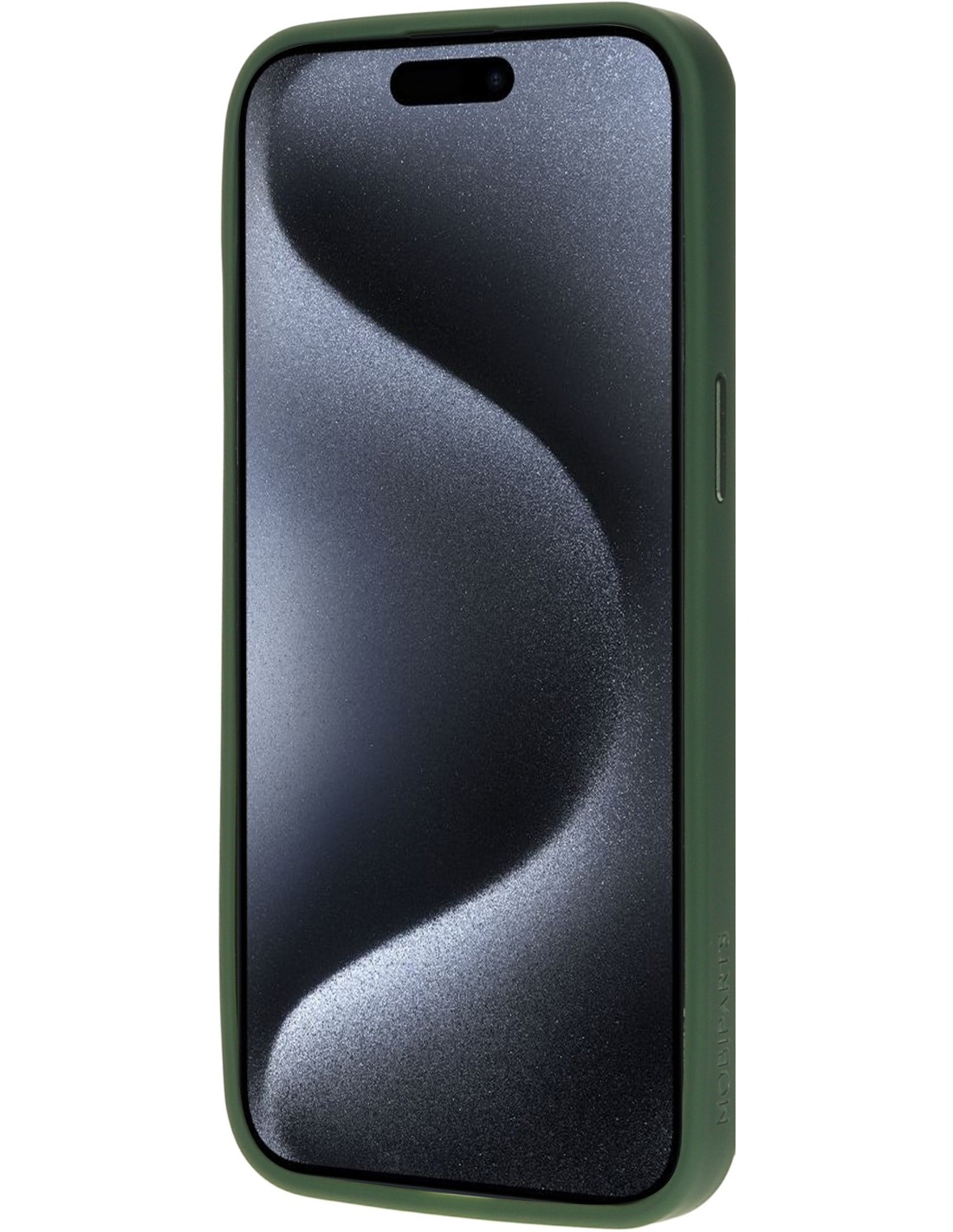 Mobiparts Hardcover Apple iPhone 15 Pro Max Satin Green (Magsafe Compatible)
