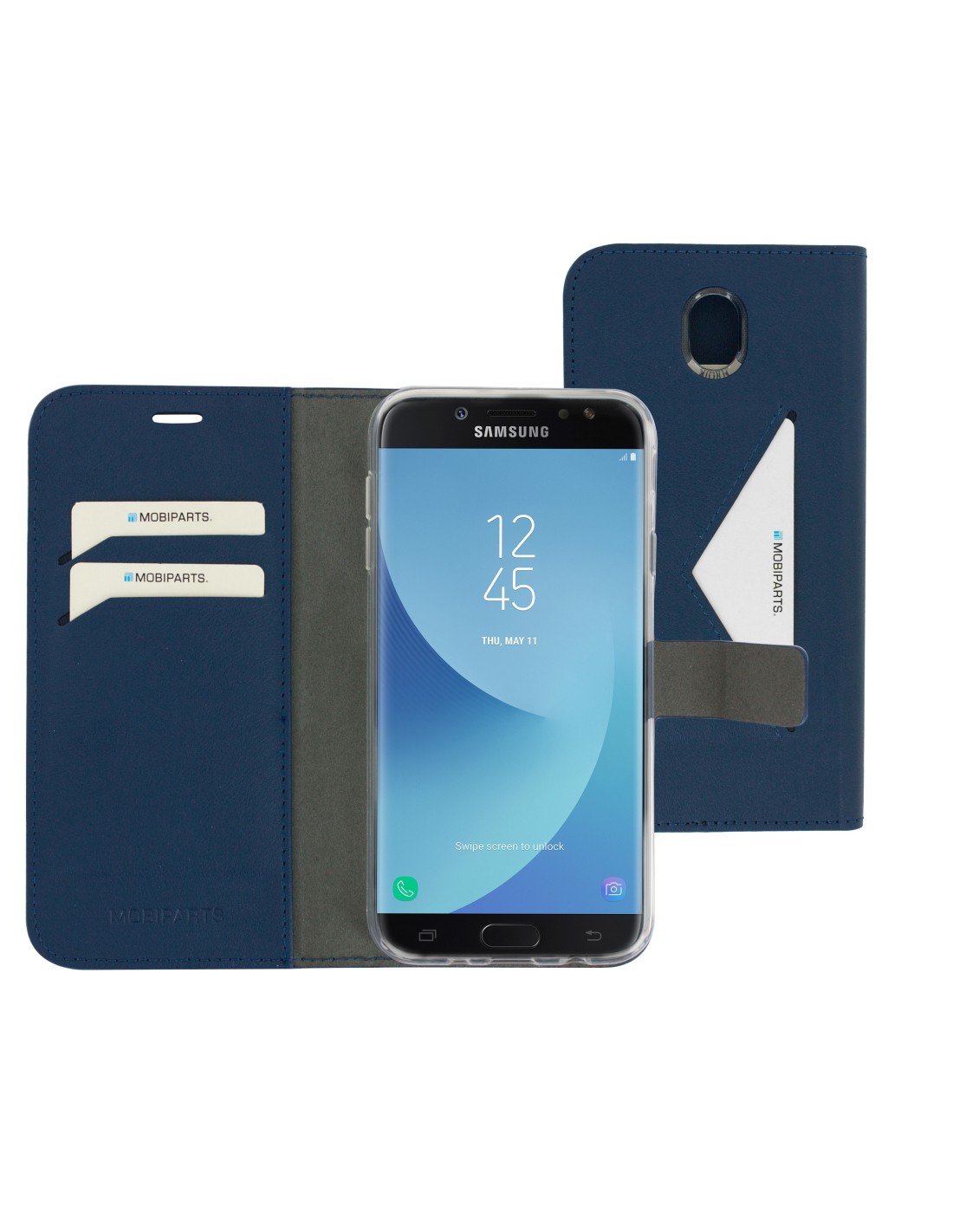Mobiparts Classic Wallet Case Samsung Galaxy J7 (2017) Blue