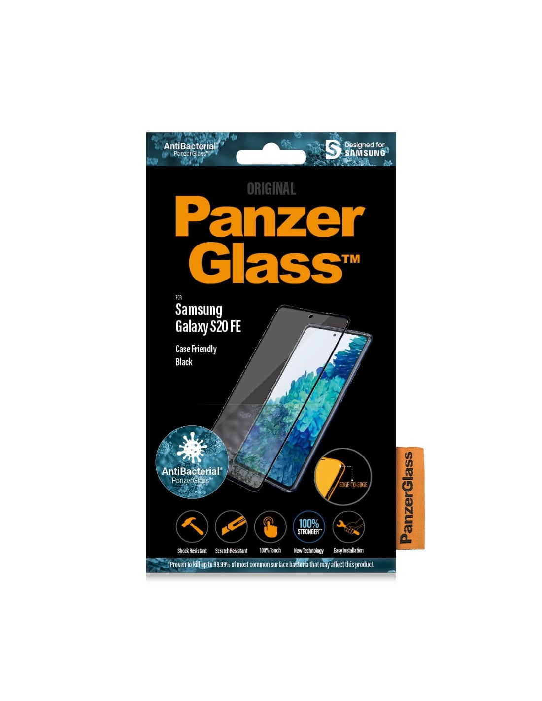 PanzerGlass Samsung Galaxy S20 FE (2020) Black CF Super+ Glass