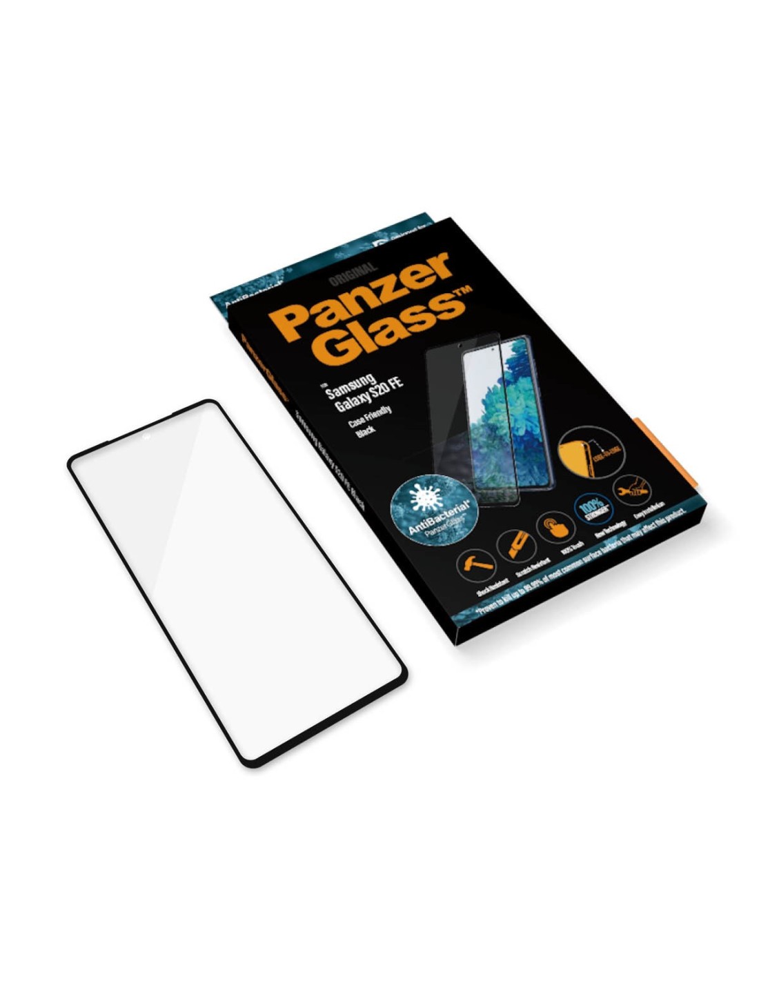 PanzerGlass Samsung Galaxy S20 FE (2020) Black CF Super+ Glass