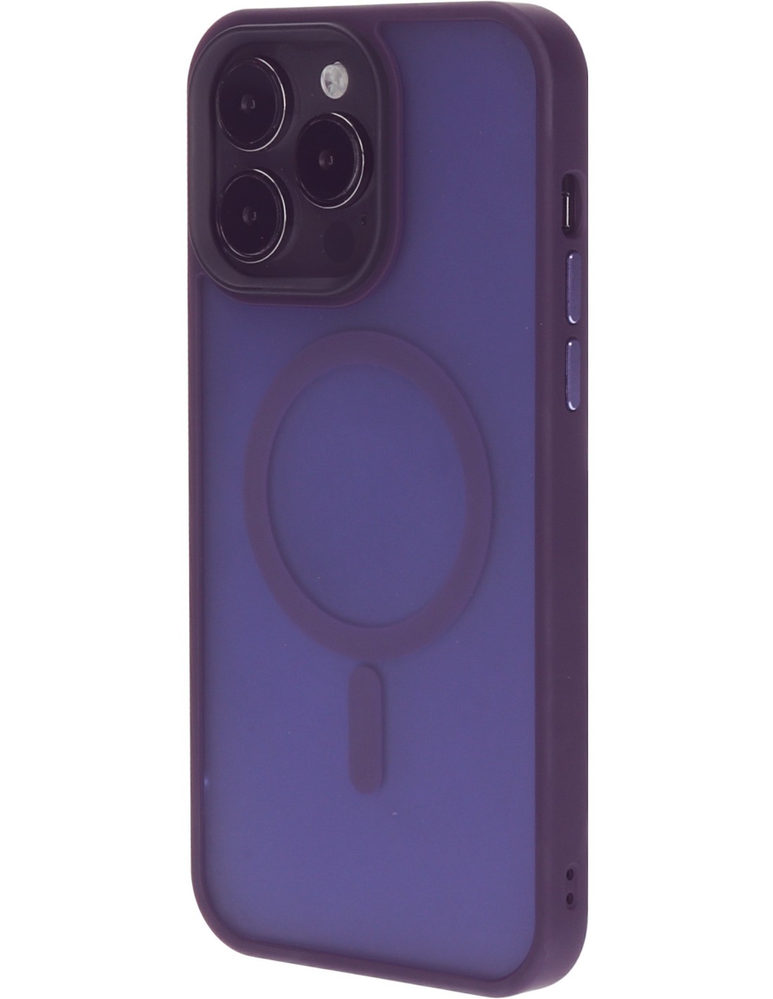 Mobiparts Hardcover Apple iPhone 14 Pro Max Satin Purple (Magsafe Compatible)
