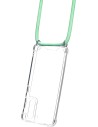 Mobiparts Lanyard Case Samsung Galaxy S21 Green Cord