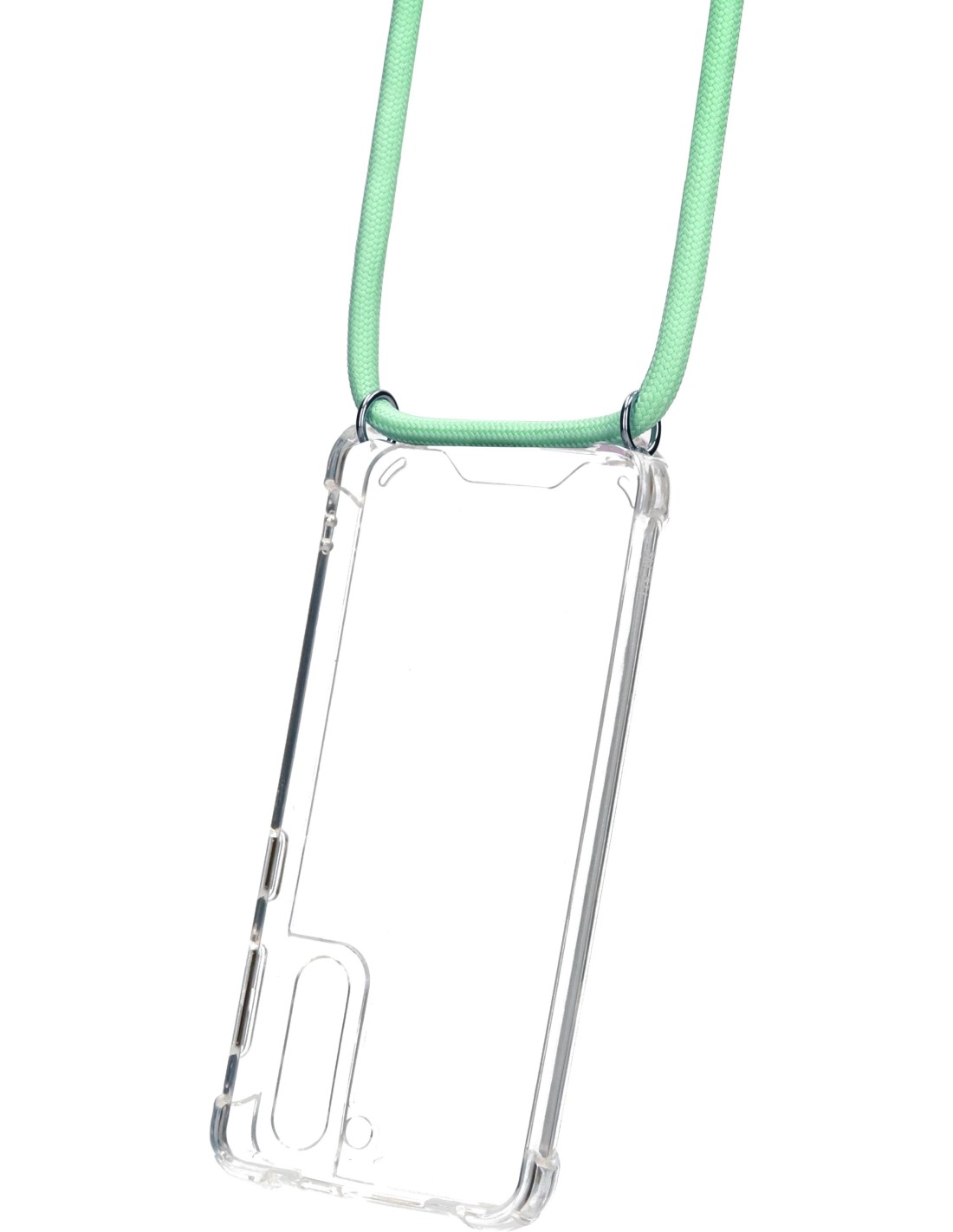 Mobiparts Lanyard Case Samsung Galaxy S21 Green Cord