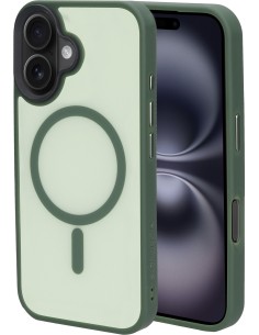 Mobiparts Hardcover Apple iPhone 16 Satin Green (Magsafe Compatible)
