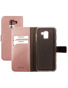 Mobiparts Saffiano Wallet Case Samsung Galaxy J6 (2018) Pink