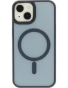 Mobiparts Hardcover Apple iPhone 14 13 Satin Blue (Magsafe Compatible)
