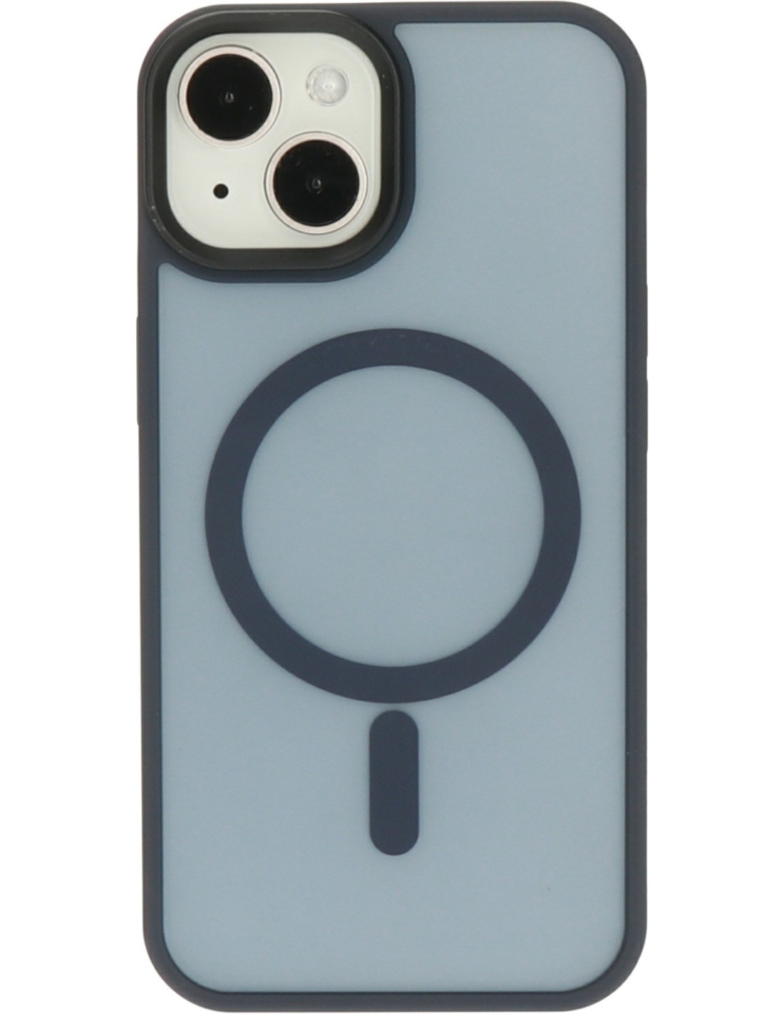 Mobiparts Hardcover Apple iPhone 14 13 Satin Blue (Magsafe Compatible)