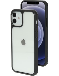 Mobiparts Rugged Clear Case Apple iPhone 12 12 Pro Black