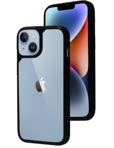 Mobiparts Rugged Clear Case Apple iPhone 14 Black