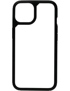 Mobiparts Rugged Clear Case Apple iPhone 14 Black 2