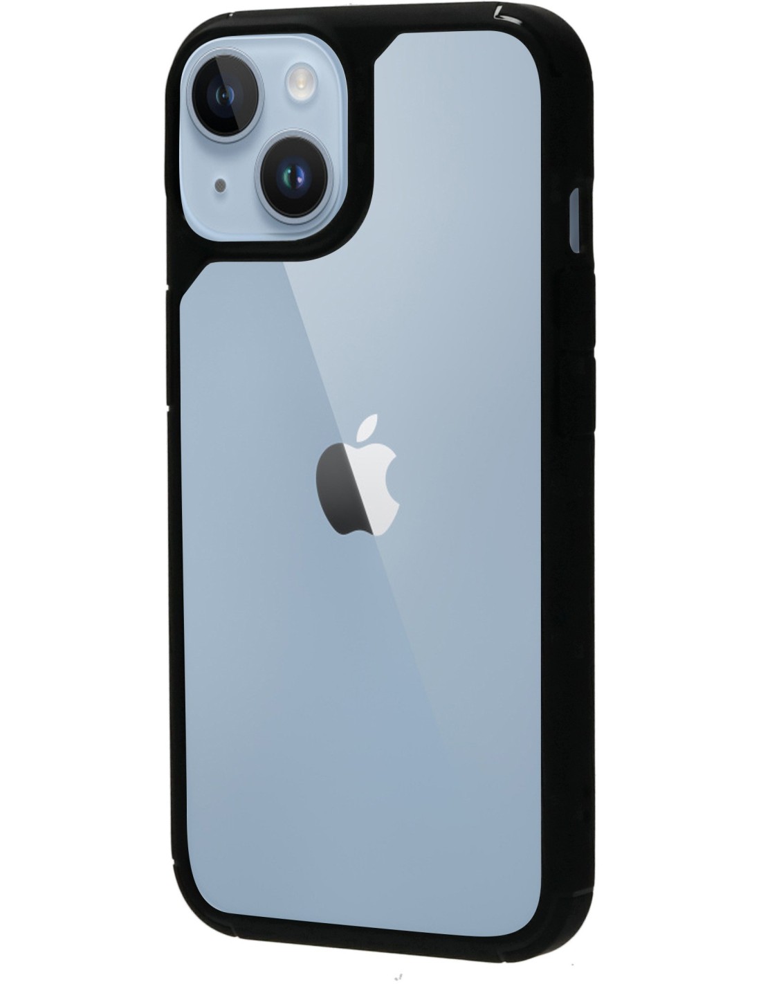 Mobiparts Rugged Clear Case Apple iPhone 14 Black