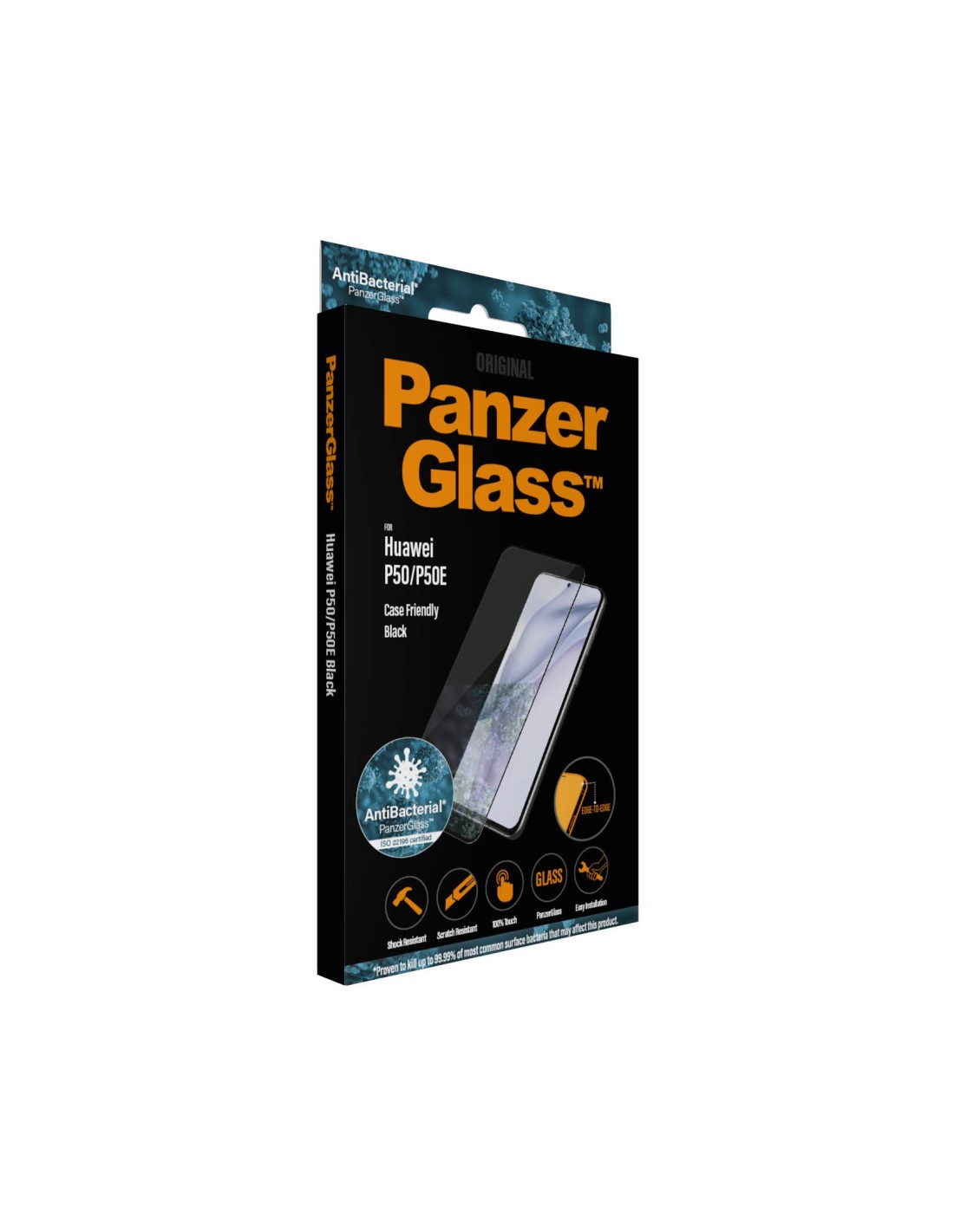 PanzerGlass Huawei P50 Black CF Super+ Glass AB