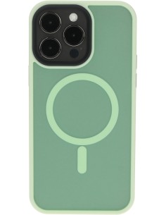Mobiparts Hardcover Apple iPhone 14 Pro Max Satin Light Green Ltd Edition  (Magsafe Compatible) 2