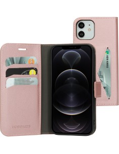 Mobiparts Classic Wallet Case Apple iPhone 12 12 Pro Pink