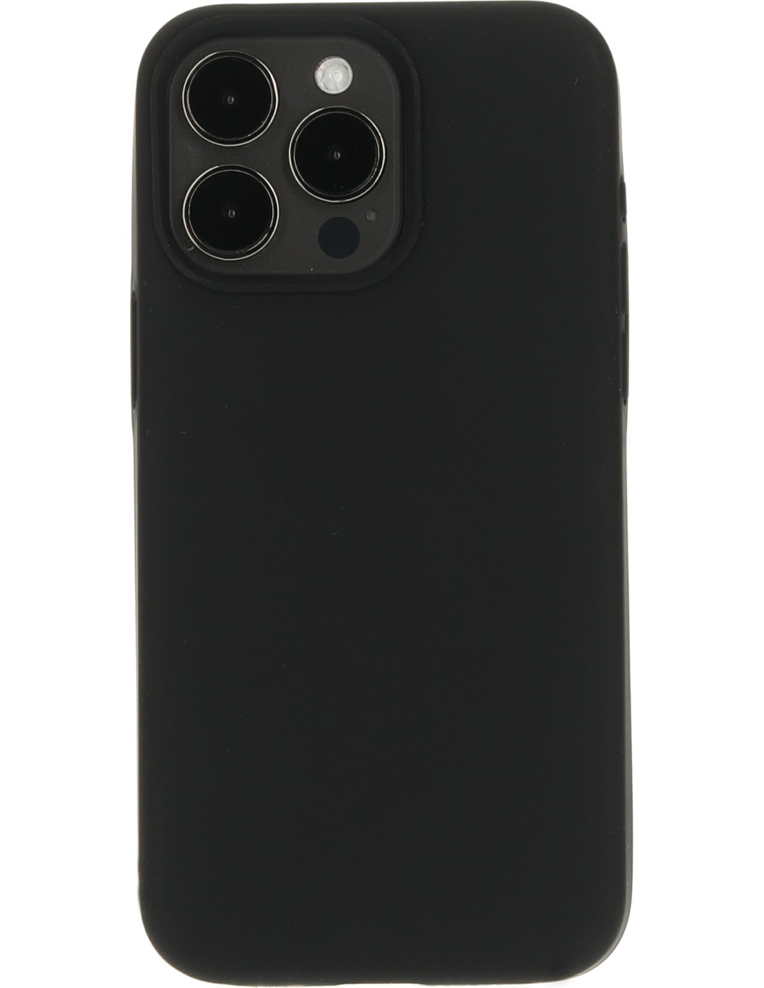 Mobiparts Silicone  Cover Apple iPhone 15 Pro Max Black (Magsafe Compatible)