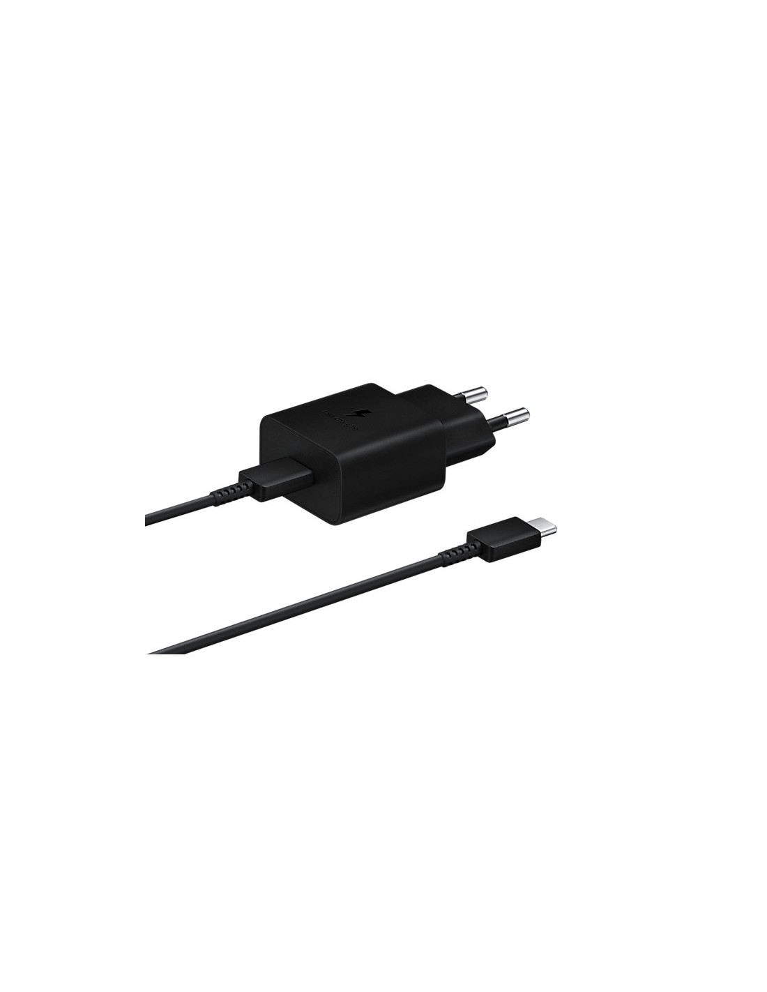 Samsung USB-C Wall Charger 15W PD Black incl USB-C to USB-C cable 1m