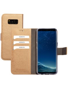 Mobiparts Saffiano Wallet Case Samsung Galaxy S8 Copper