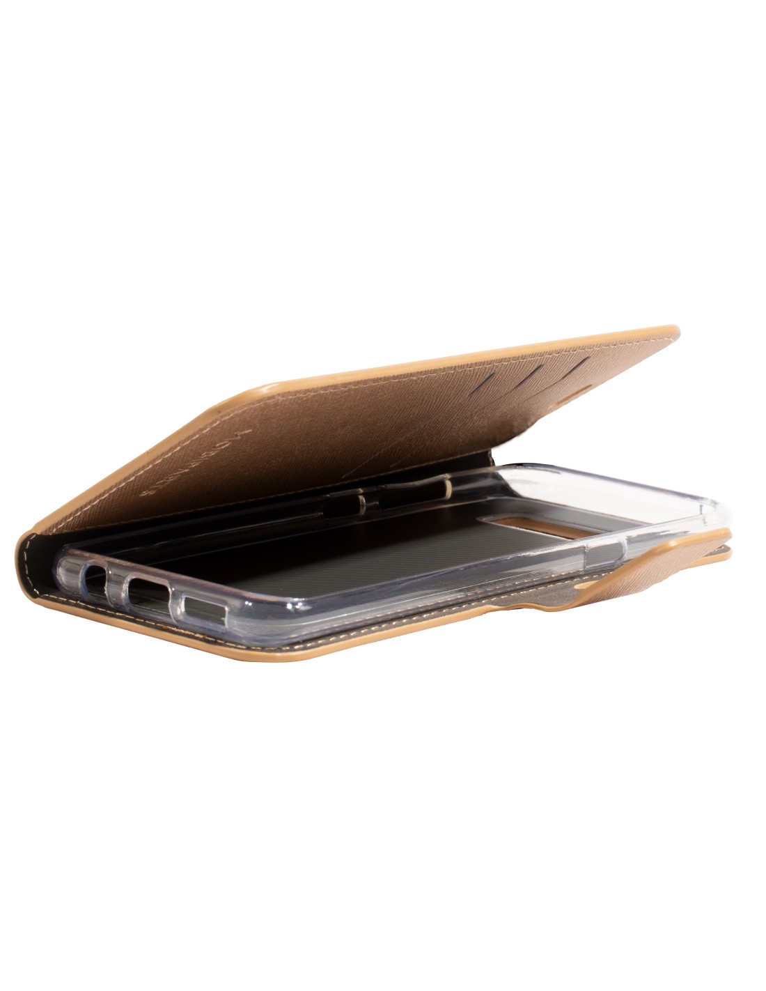 Mobiparts Saffiano Wallet Case Samsung Galaxy S8 Copper