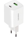 Mobiparts GaN Wall Charger USB-C USB-A PD 3.0 QC 45W White
