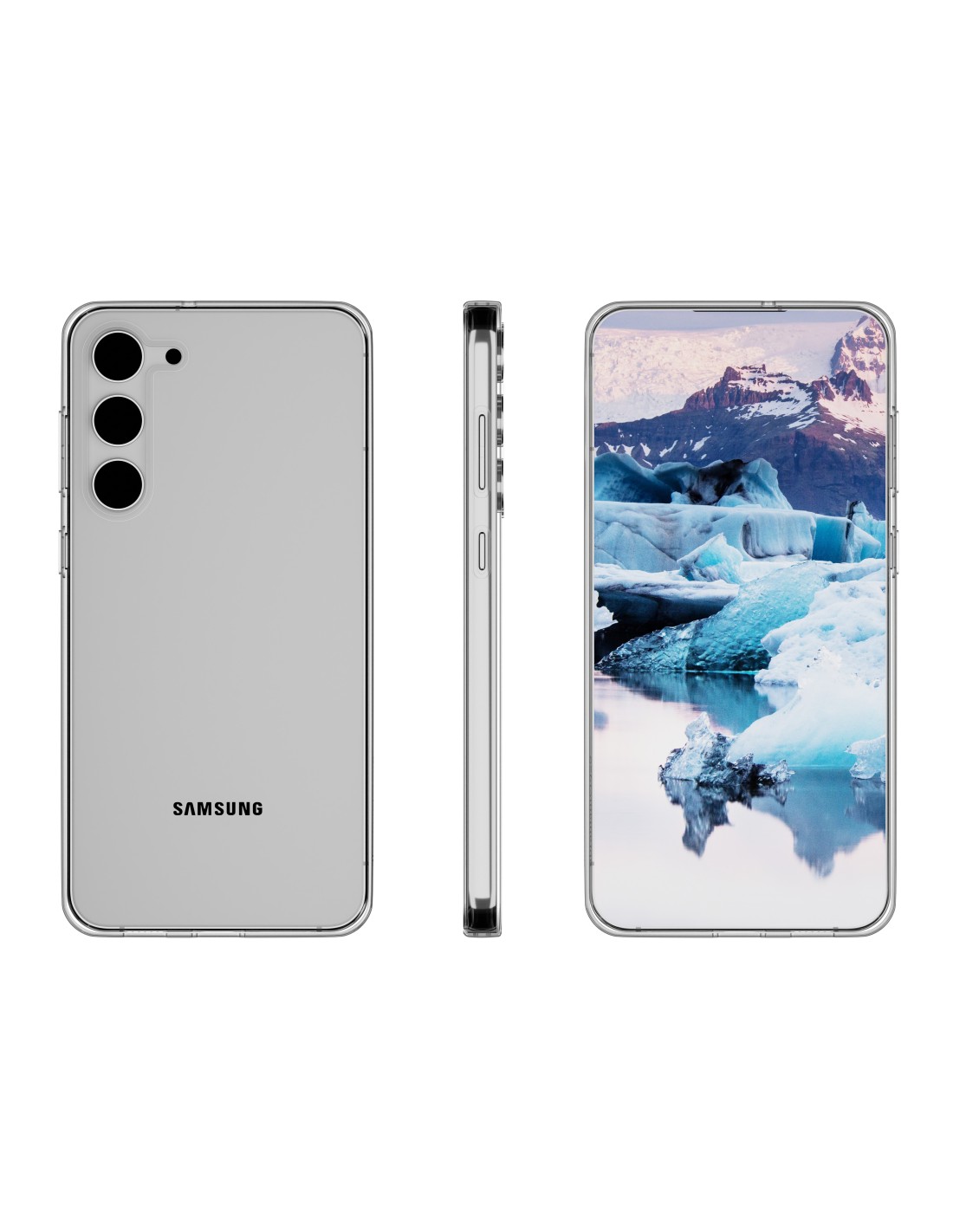 DBramante1928 Greenland Samsung Galaxy S23 Clear Soft Case