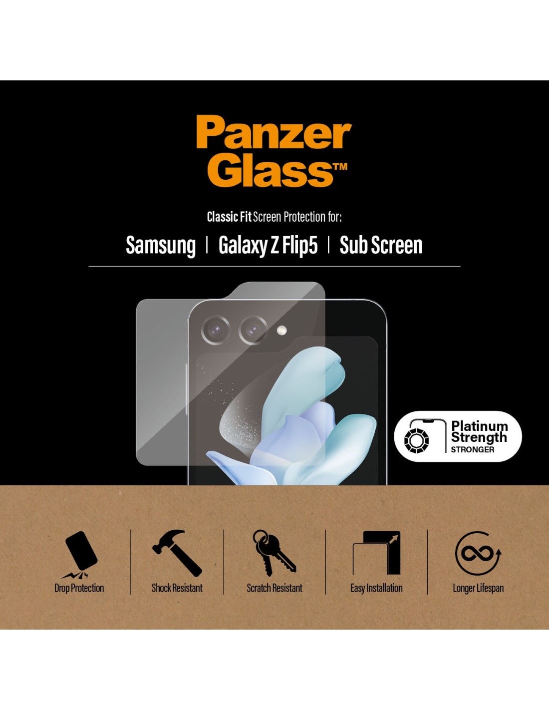 PanzerGlass Samsung Galaxy Flip5 - Sub Screen - AB