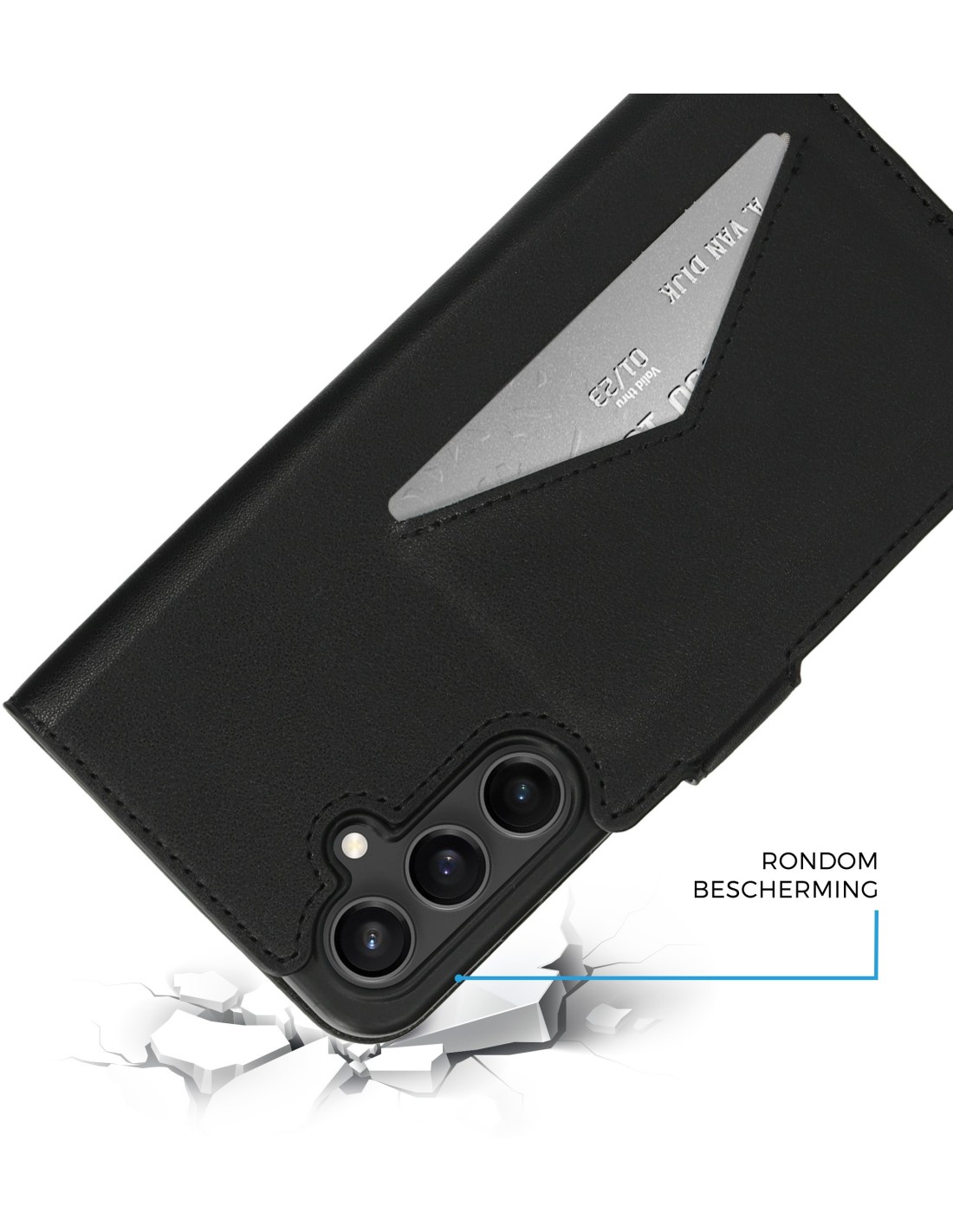 Mobiparts Classic Wallet Case Samsung Galaxy S23 FE Black