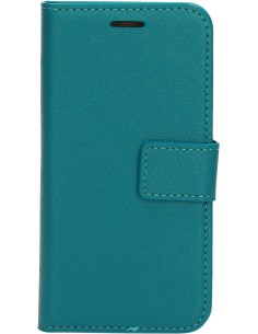 Mobiparts Saffiano Wallet Case Apple iPhone 12 Mini Turquoise 2
