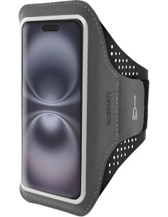 Mobiparts Comfort Fit Sport Armband Apple iPhone 16 Black