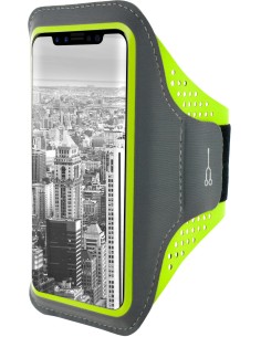 Mobiparts Comfort Fit Sport Armband Apple iPhone 11 Neon Green