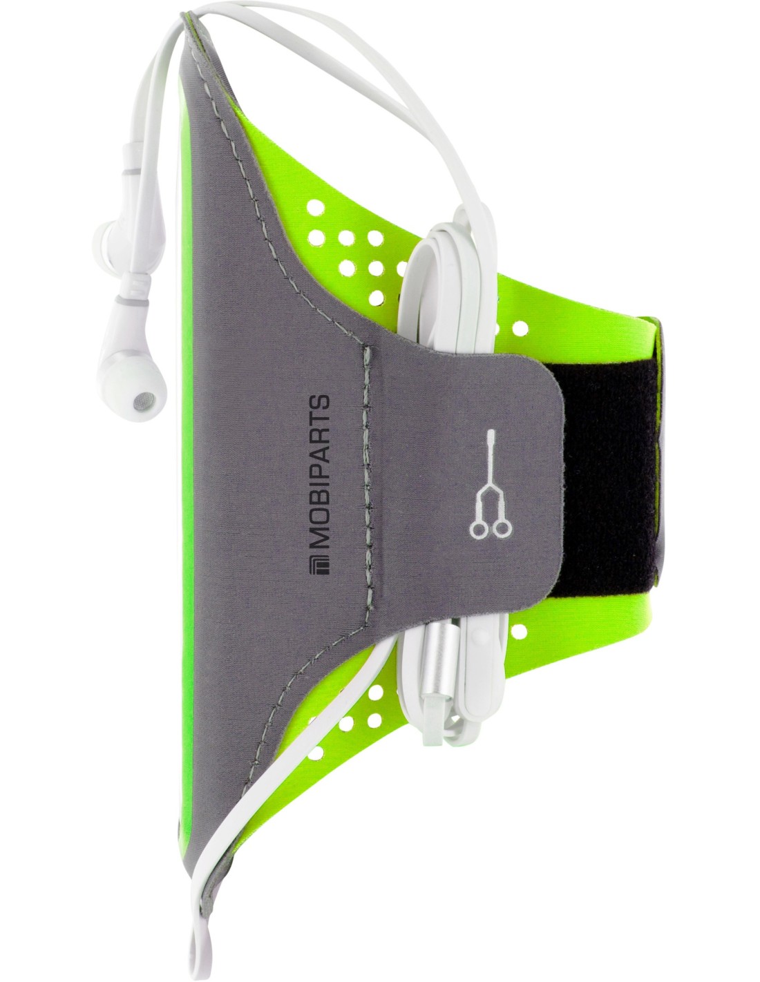 Mobiparts Comfort Fit Sport Armband Apple iPhone 11 Neon Green